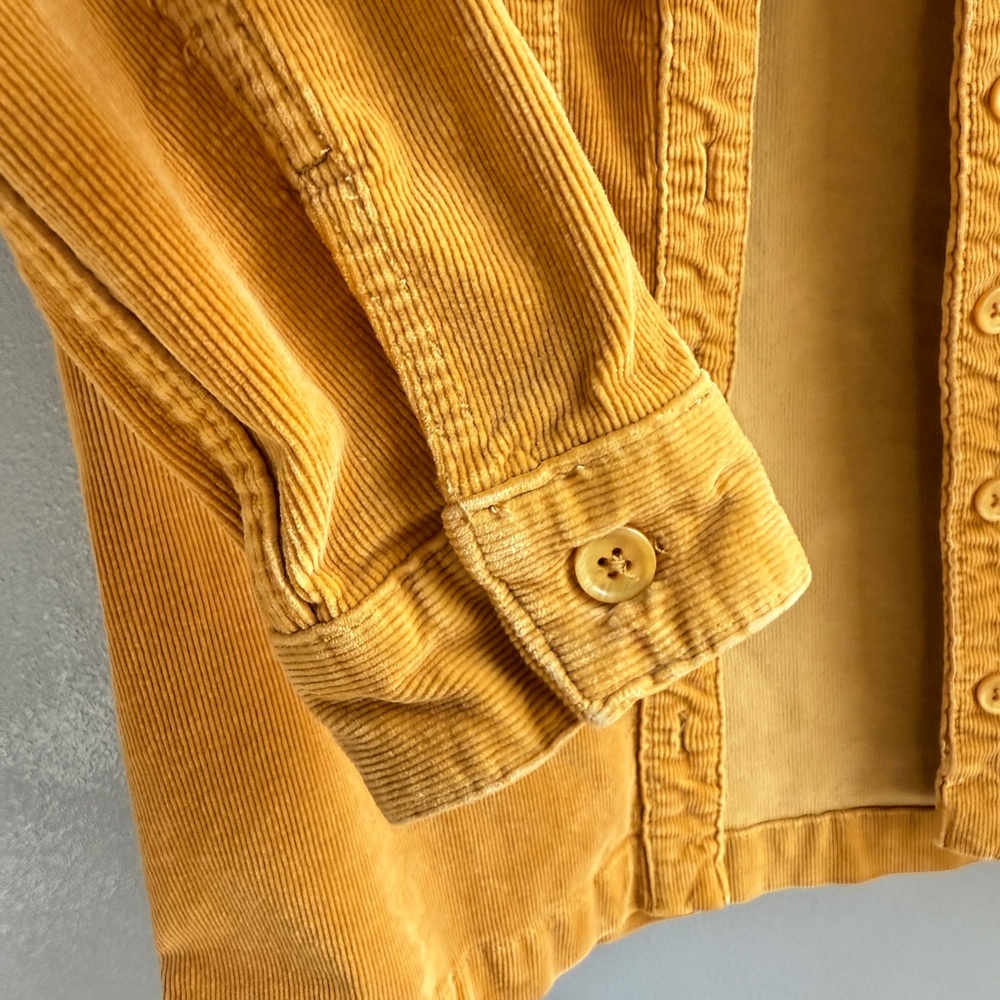 Pacsun Women's Mustard Corduroy Button Up Jacket XS - Picture 4 of 6